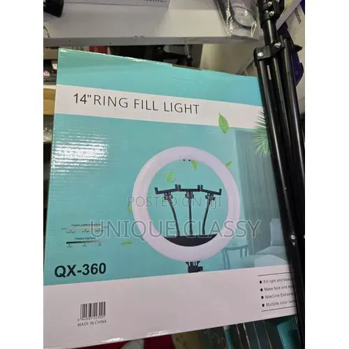 14inch Ring Light With 3 Phone Holders