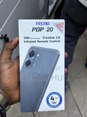 New Tecno Pop 20 128 GB Black