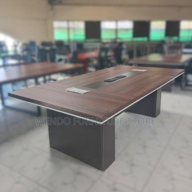 Boardroom Table; 3 Meters Executive Meeting Table for Staff Officials