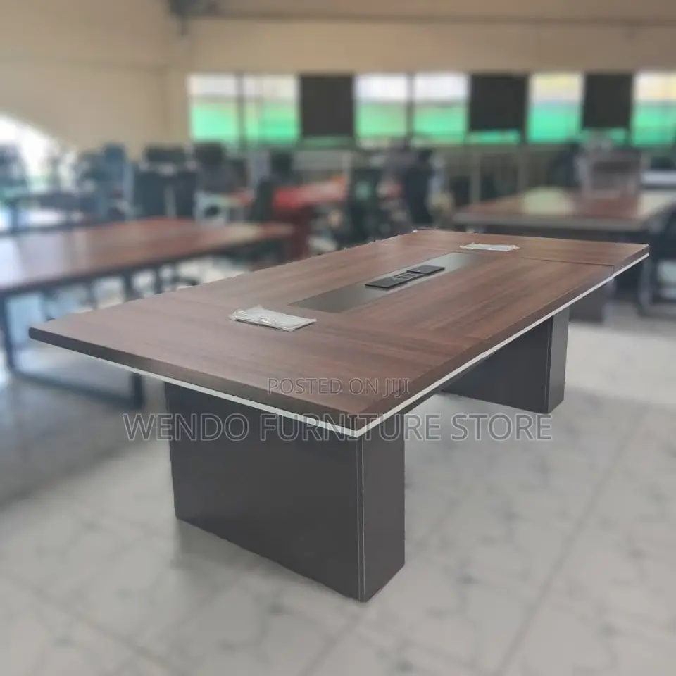 Boardroom Table; 3 Meters Executive Meeting Table for Staff Officials
