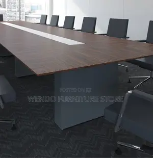 Boardroom Table; 3 Meters Executive Meeting Table for Staff Officials