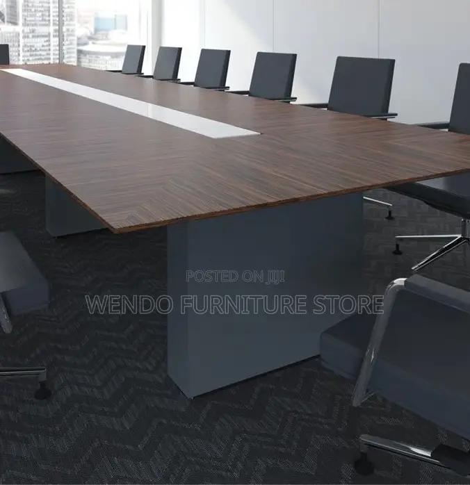Boardroom Table; 3 Meters Executive Meeting Table for Staff Officials