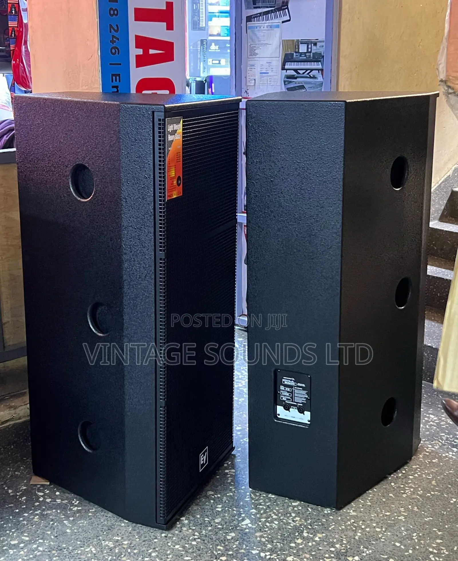 Electro-Voice Ds215 Dual 15" Fullrange Speakers ( Pair )