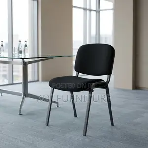 Office Chair : Black Tosca Office Visitor Chair With Metal Frame