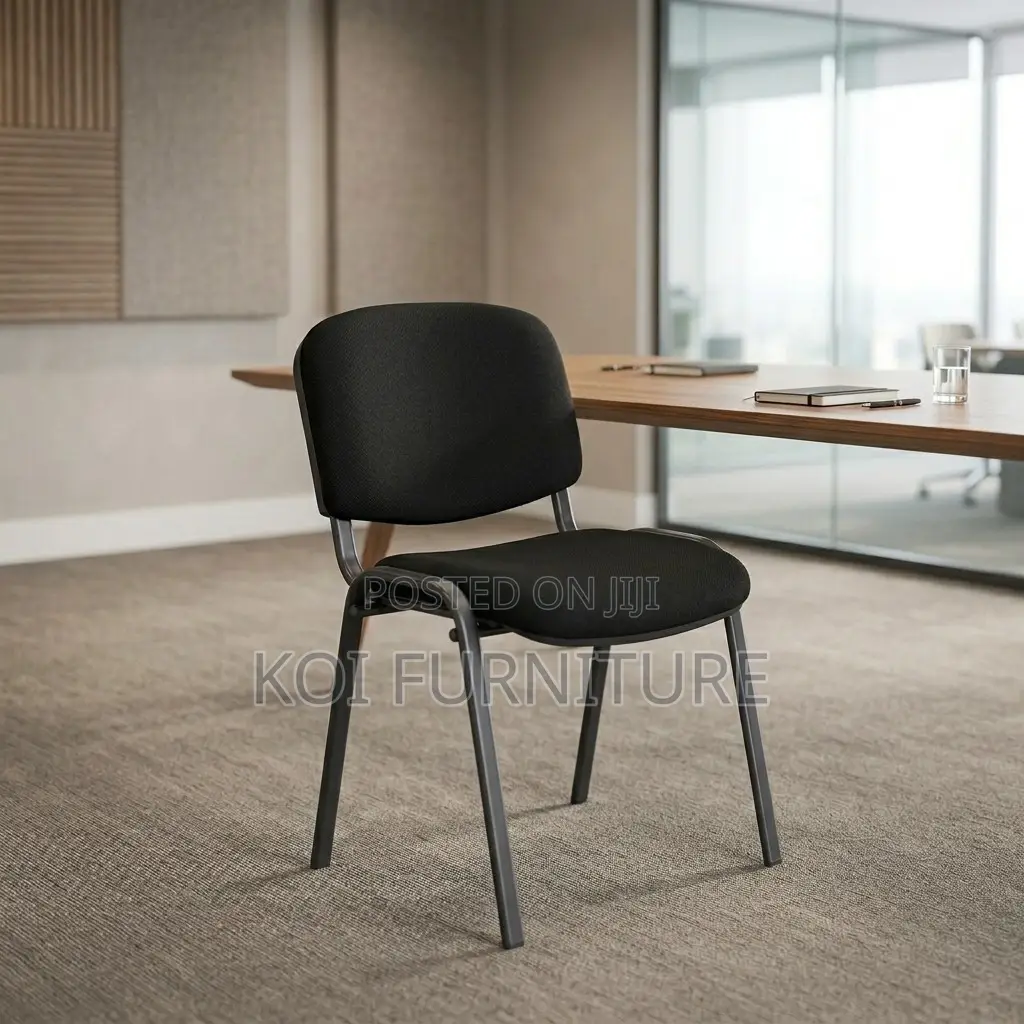 Office Chair : Black Tosca Office Visitor Chair With Metal Frame