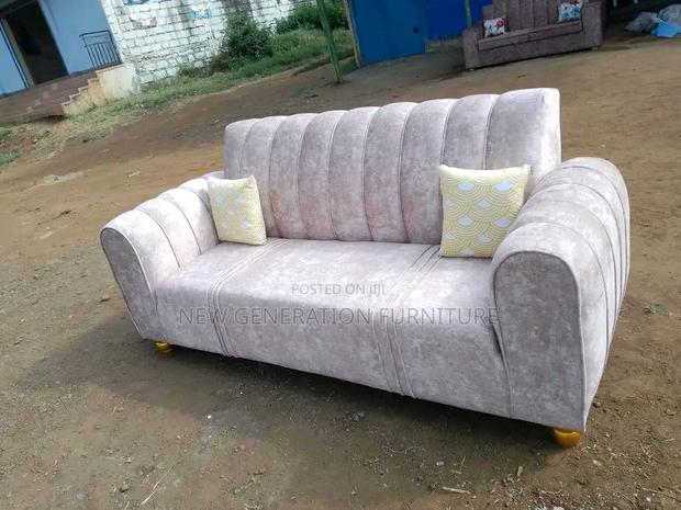 Modern Grey 3 Seater Sofa