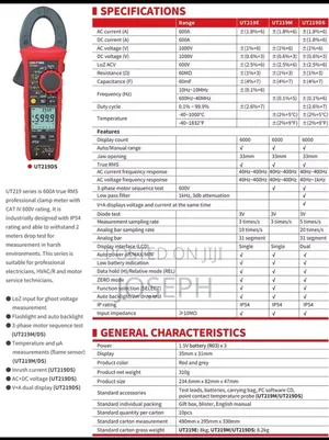 Uni-T Pro True RMS Digital Clamp Meter