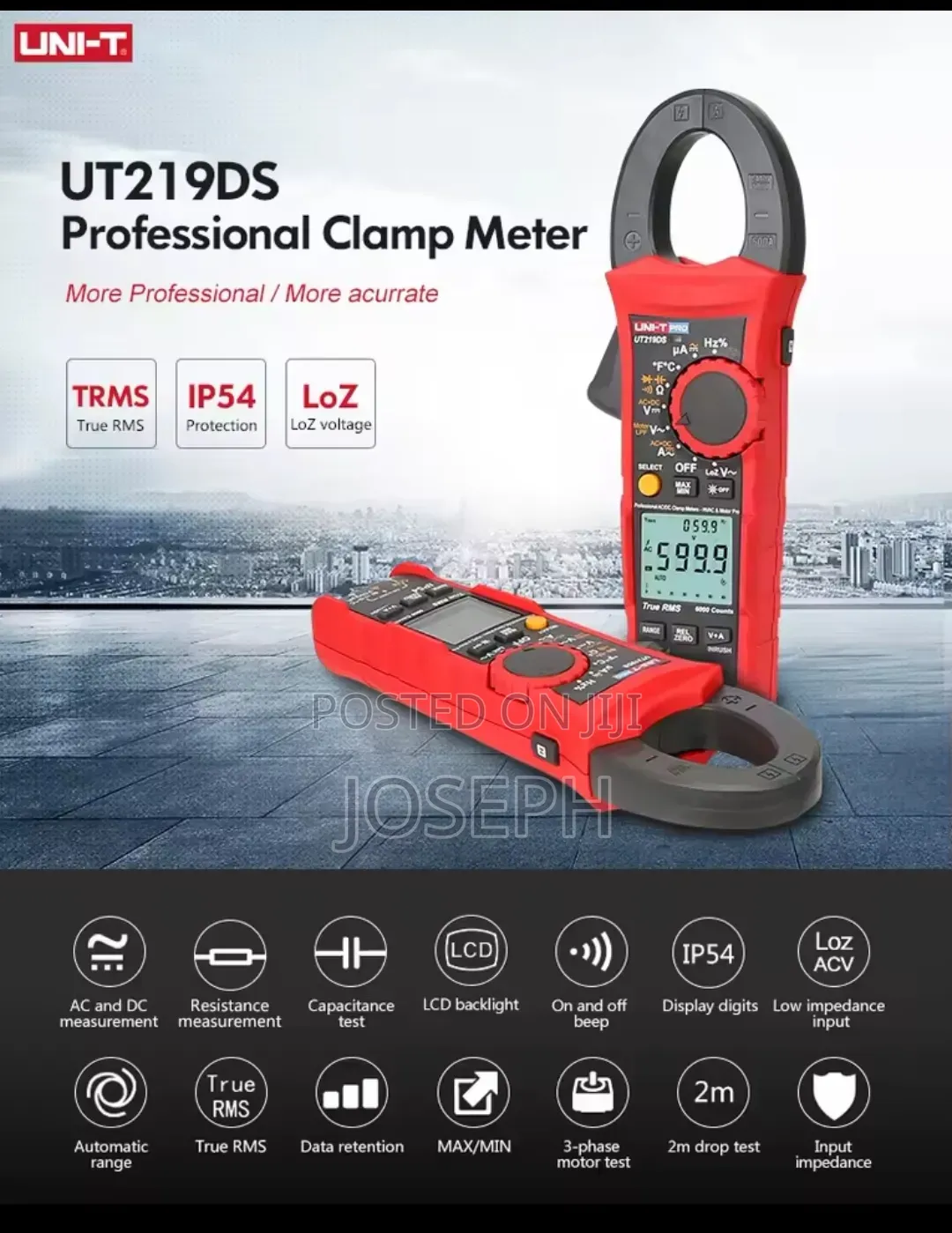 Uni-T Pro True RMS Digital Clamp Meter