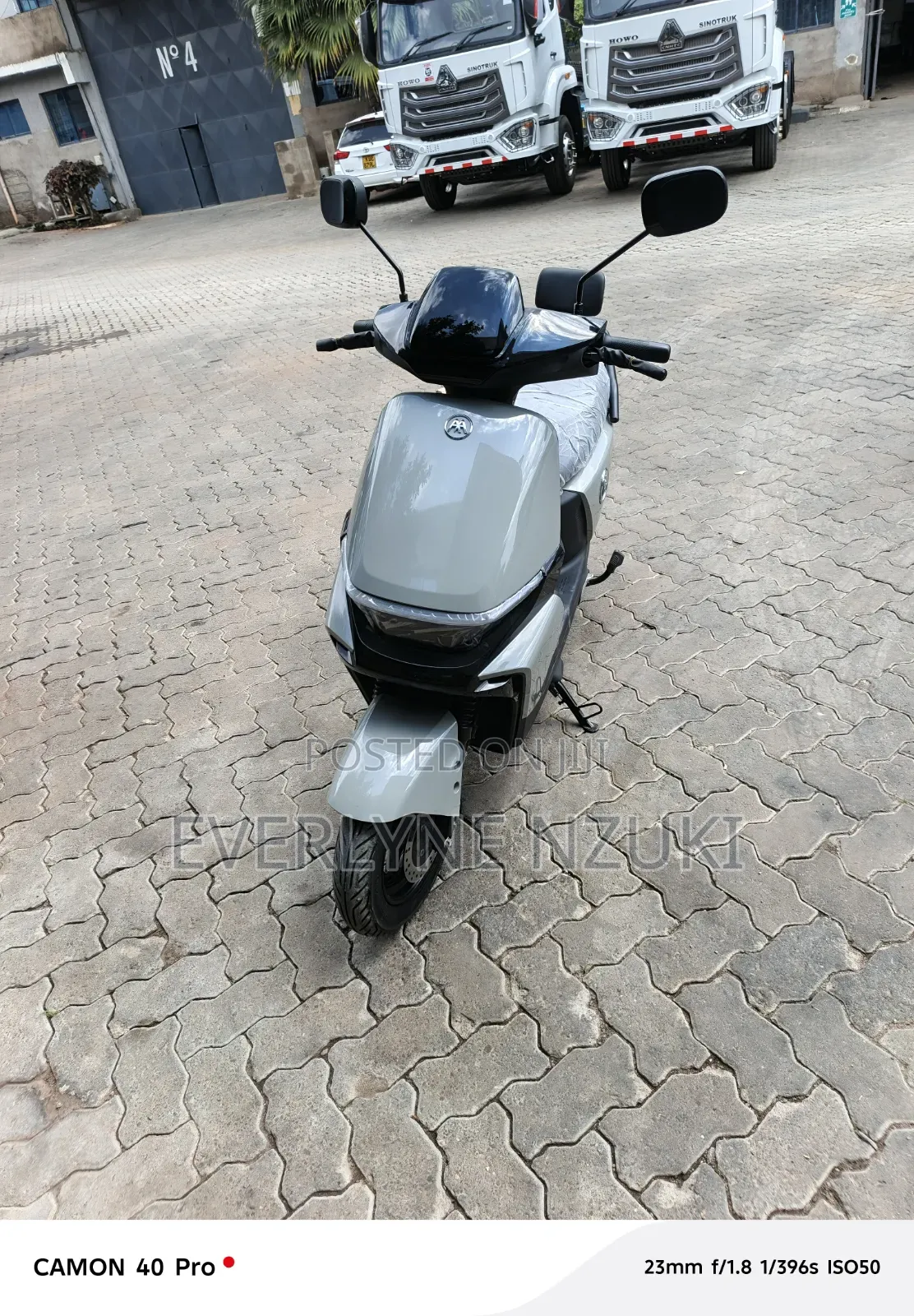 New Motorcycle 2025 Gray
