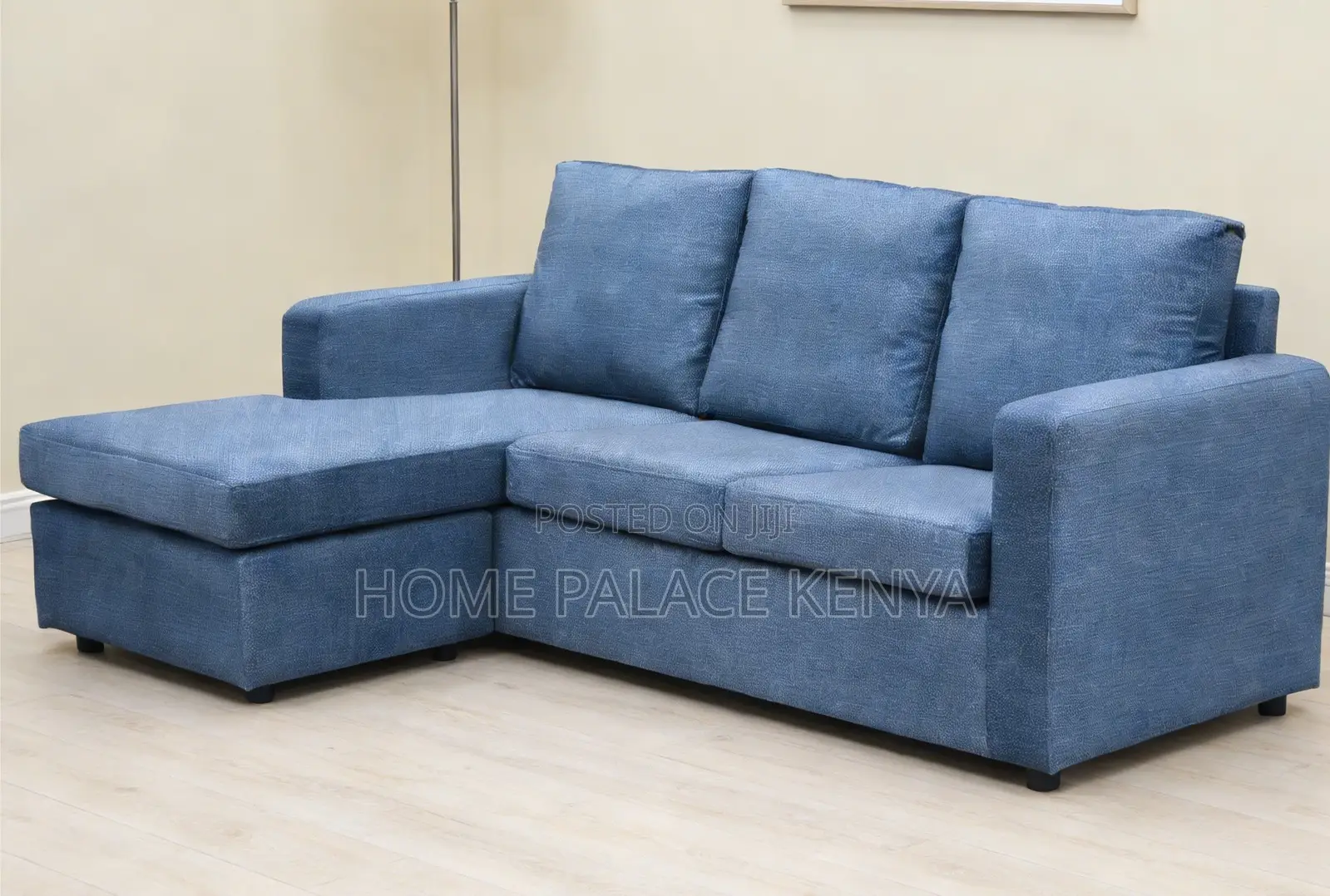 L Seat Sofa: Modern Grey 3 Seater Sofa