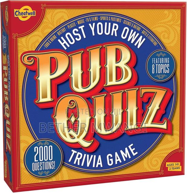 Pop Quiz Card Game in Kenya - main view