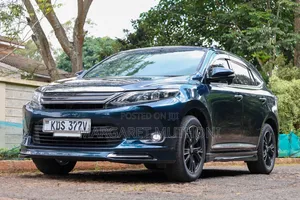 Toyota Harrier 2017 Blue