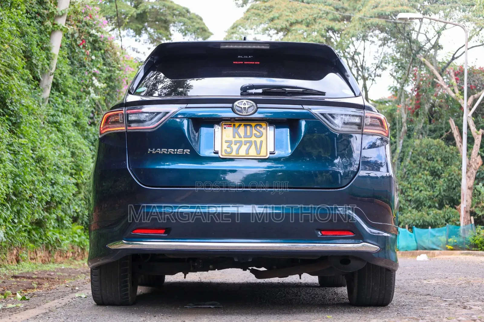 Toyota Harrier 2017 Blue