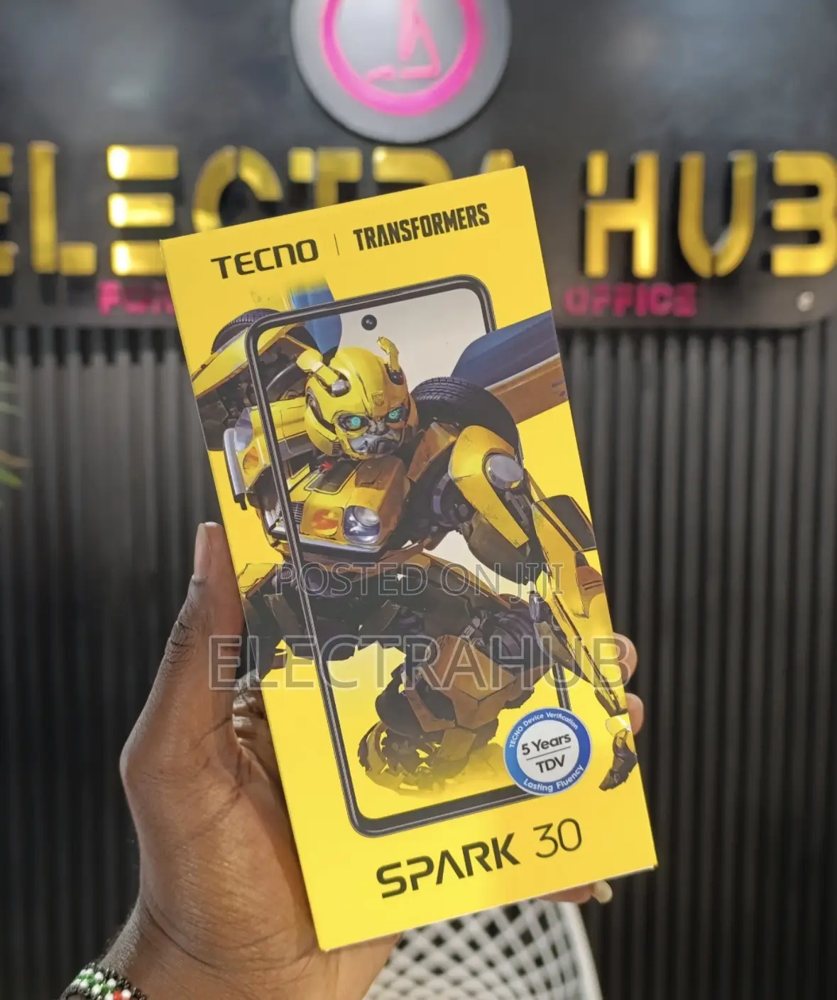 New Tecno Spark 30 128 GB Black
