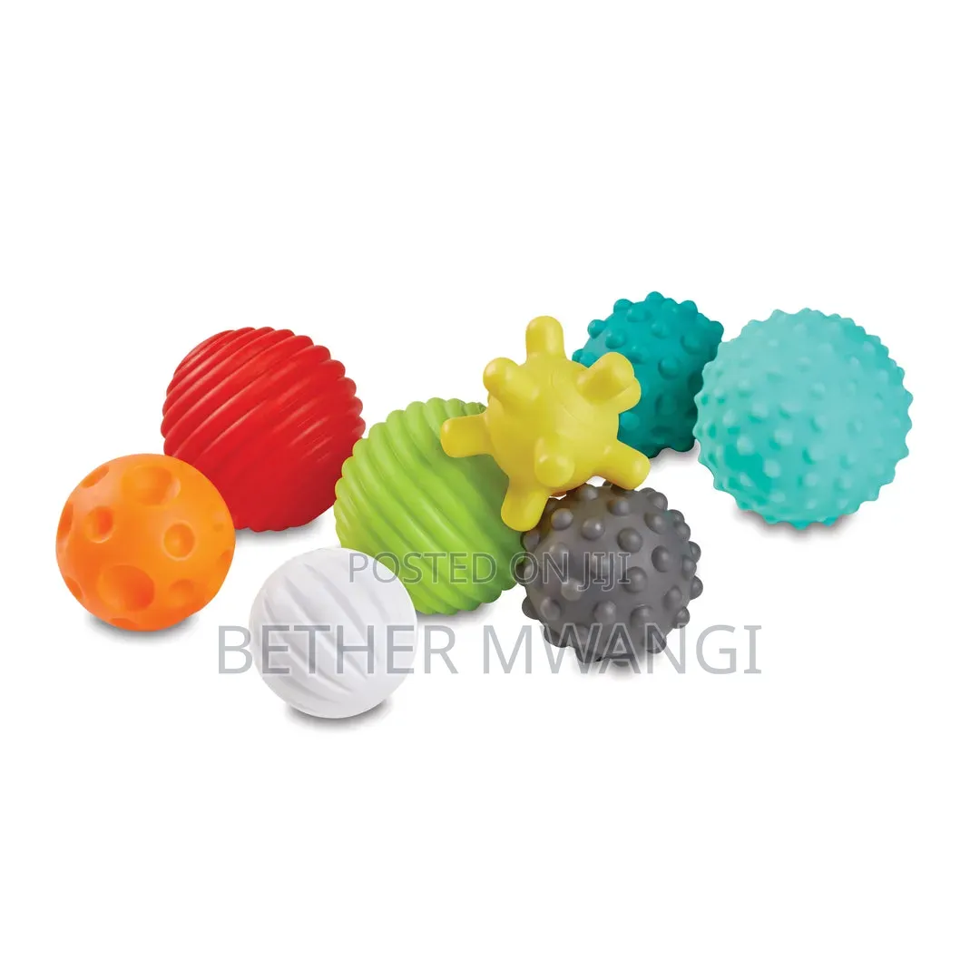 Infantino Sensory Balls, Blocks Buddies Activity