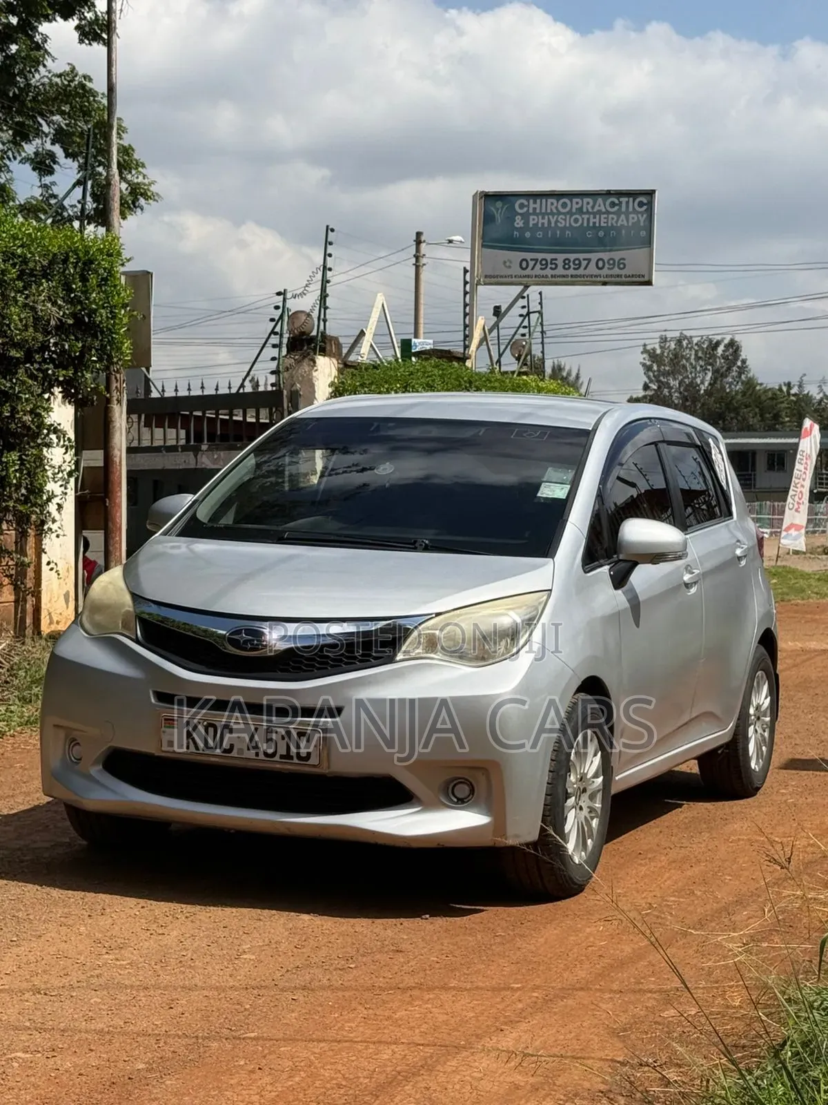 Subaru Trezia 2014 Silver