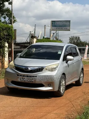 Subaru Trezia 2014 Silver