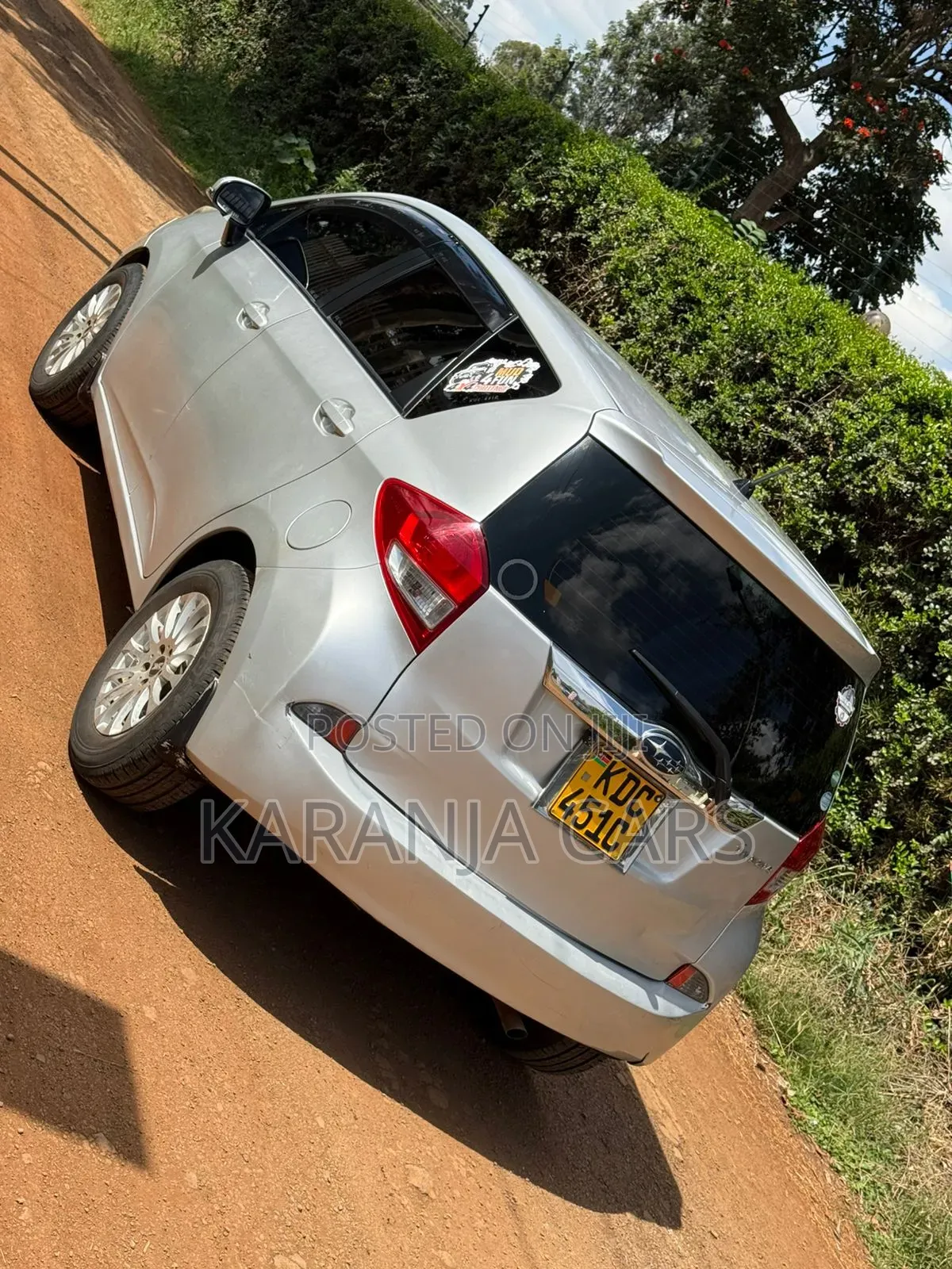 Subaru Trezia 2014 Silver
