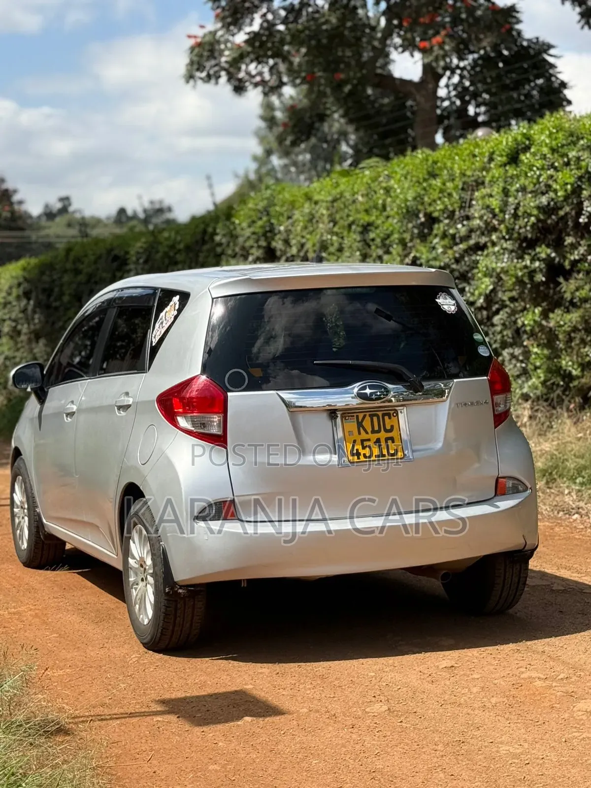 Subaru Trezia 2014 Silver