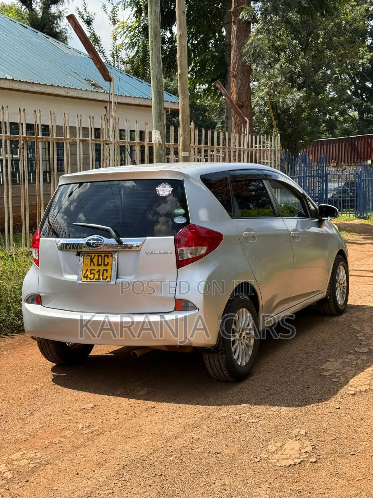 Subaru Trezia 2014 Silver