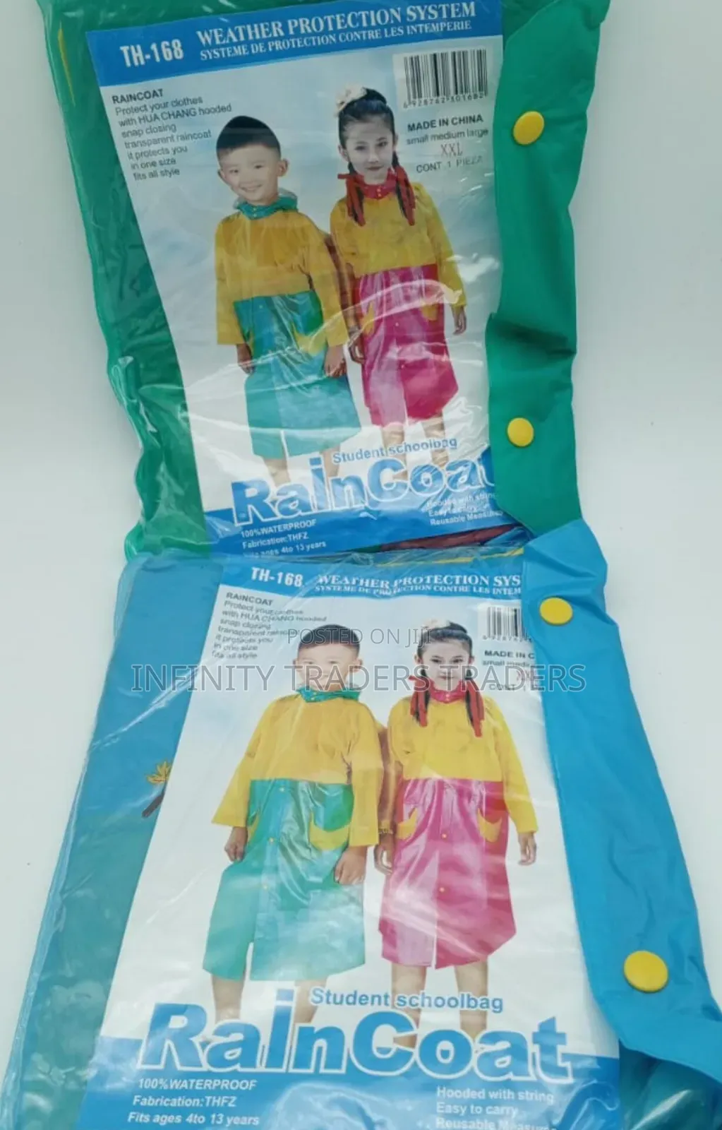 Durable Light Weight Eva Rain Coat