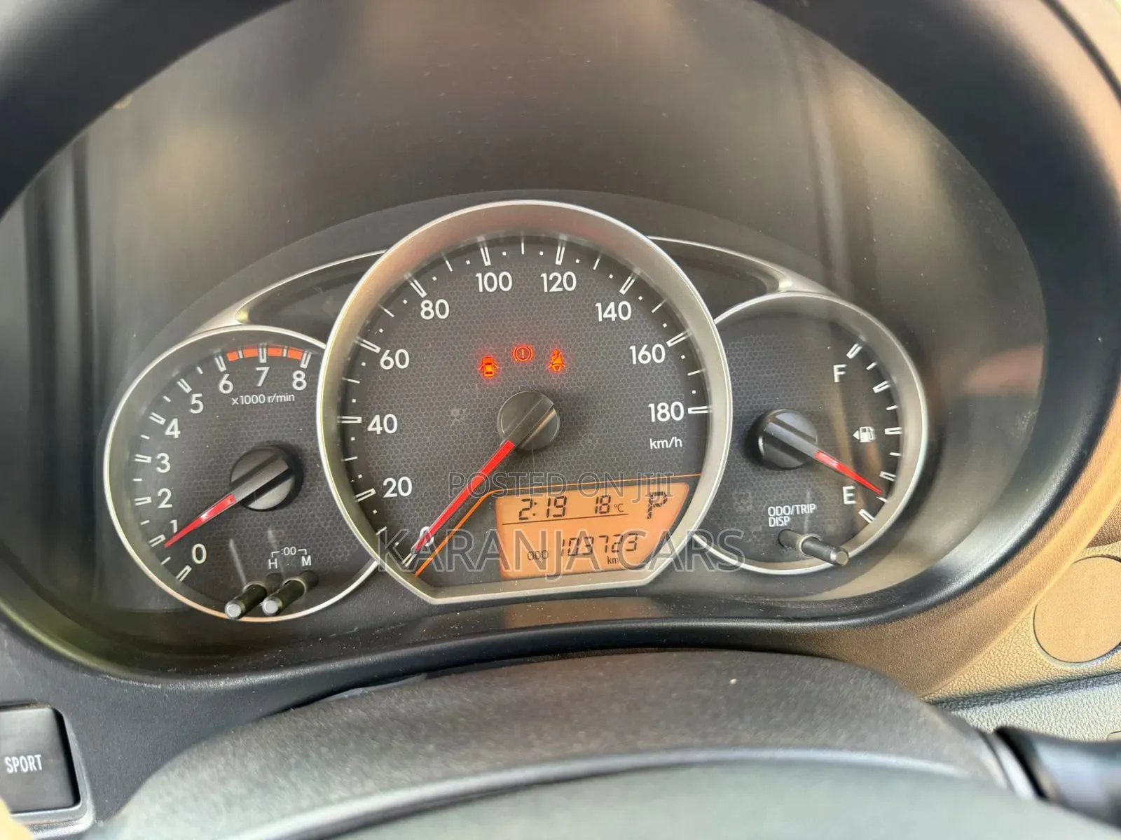 Subaru Trezia 2014 Silver
