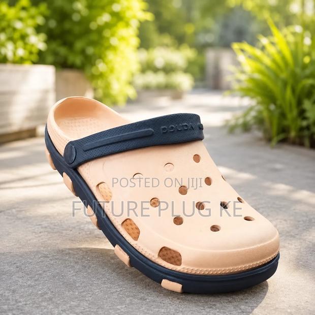 Vanca Brown and Black Clogs - thumbnail 2