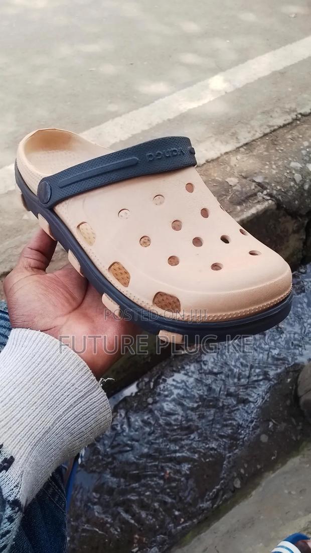 Vanca Brown and Black Clogs - thumbnail 4