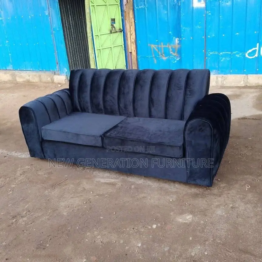 Black 3 Seater Sofa
