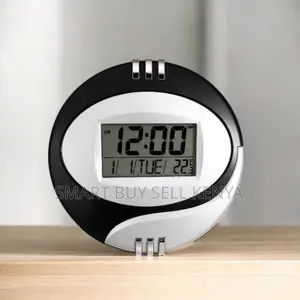 Child-Friendly Operation Digital Table and Wall Mount Clock