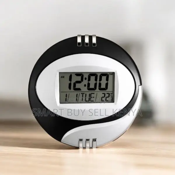Portable Compact Design Digital Table and Wall Mount Clock