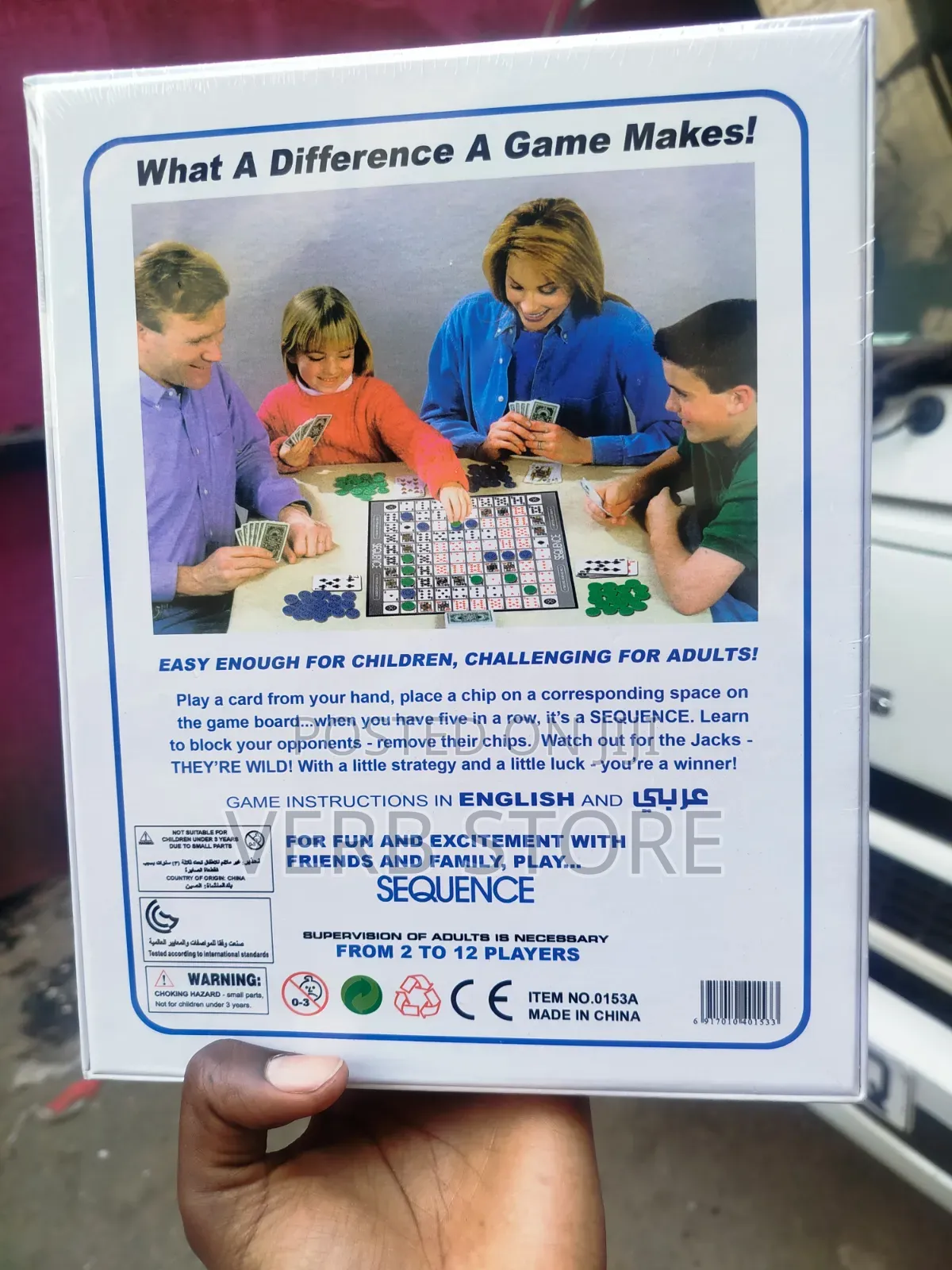 Sequence Board Game