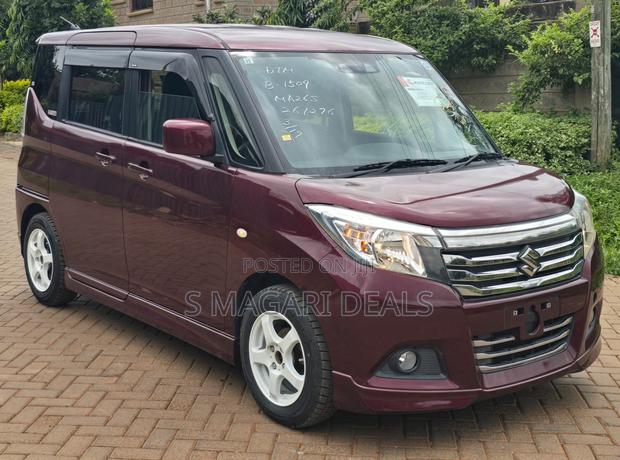 Suzuki Solio 2019 Maroon - thumbnail 3
