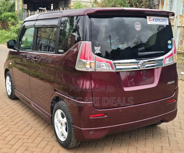 Suzuki Solio 2019 Maroon - thumbnail 4
