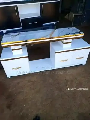White Marble Tv Stand