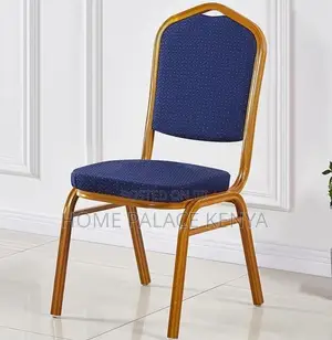Conference Chair: Modern Gold Metal Dining Chair
