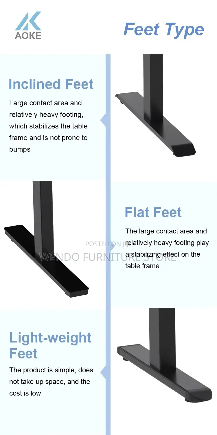 Office Desk; 1.6 Meters Adjustable Home Office Working Electric Desk