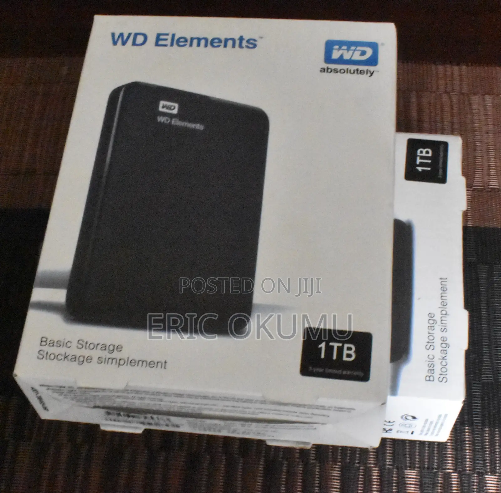 1tb Wd Elements External Hard Drive Usb 3.0