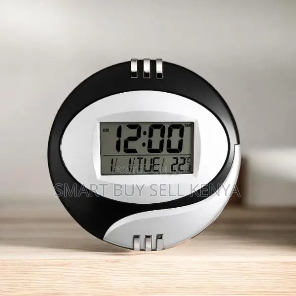 Office and Home Use Suitability Digital Table and Wall Mount Clock