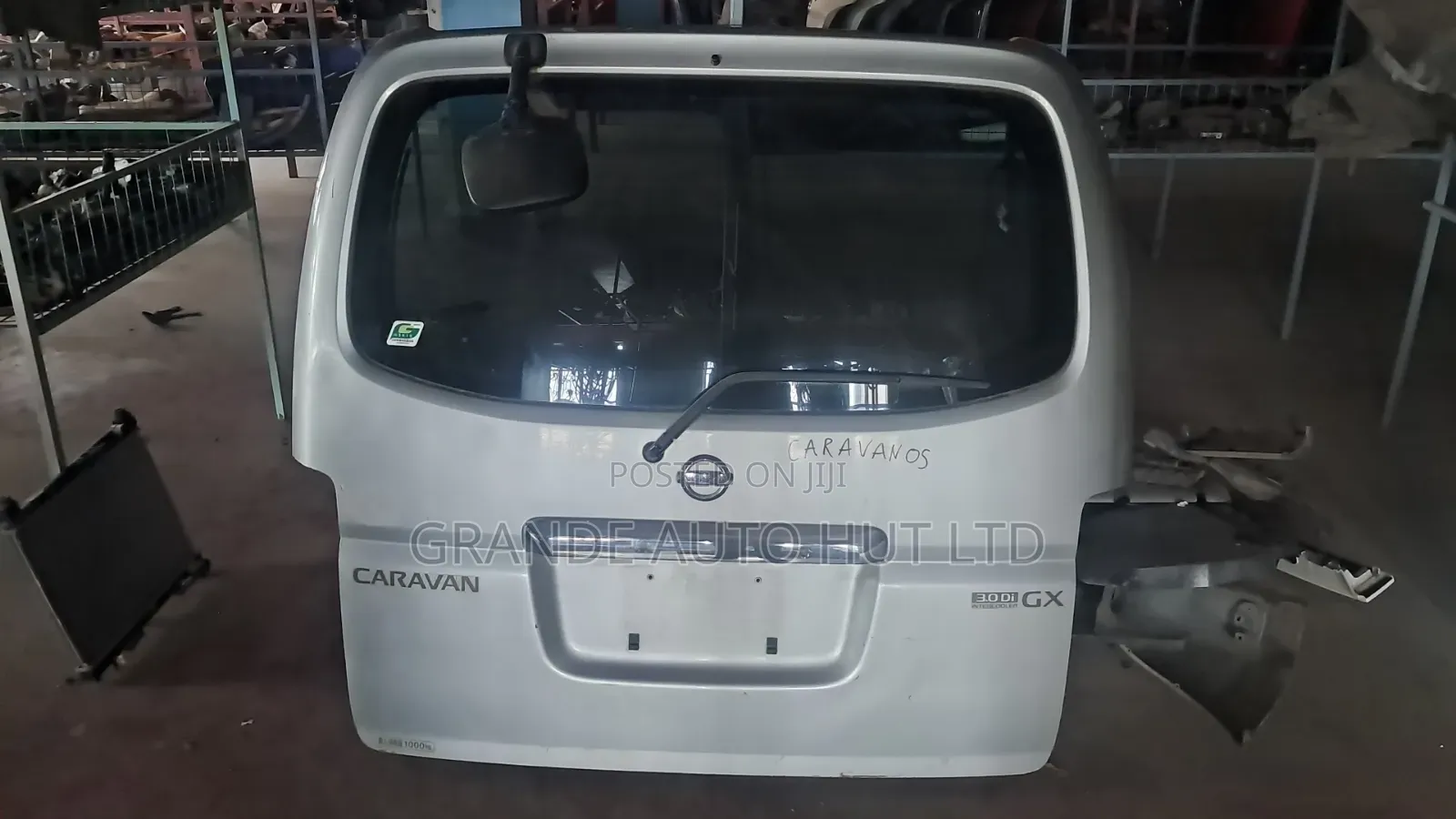 Caravan E25 Tailgate/Boot