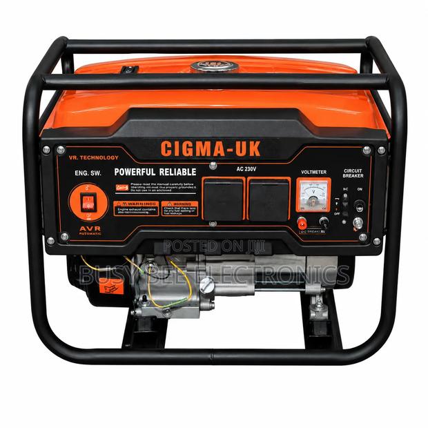 1.2kw Cigma Uk Gasoline Generator – 2200a Compact Power - main view