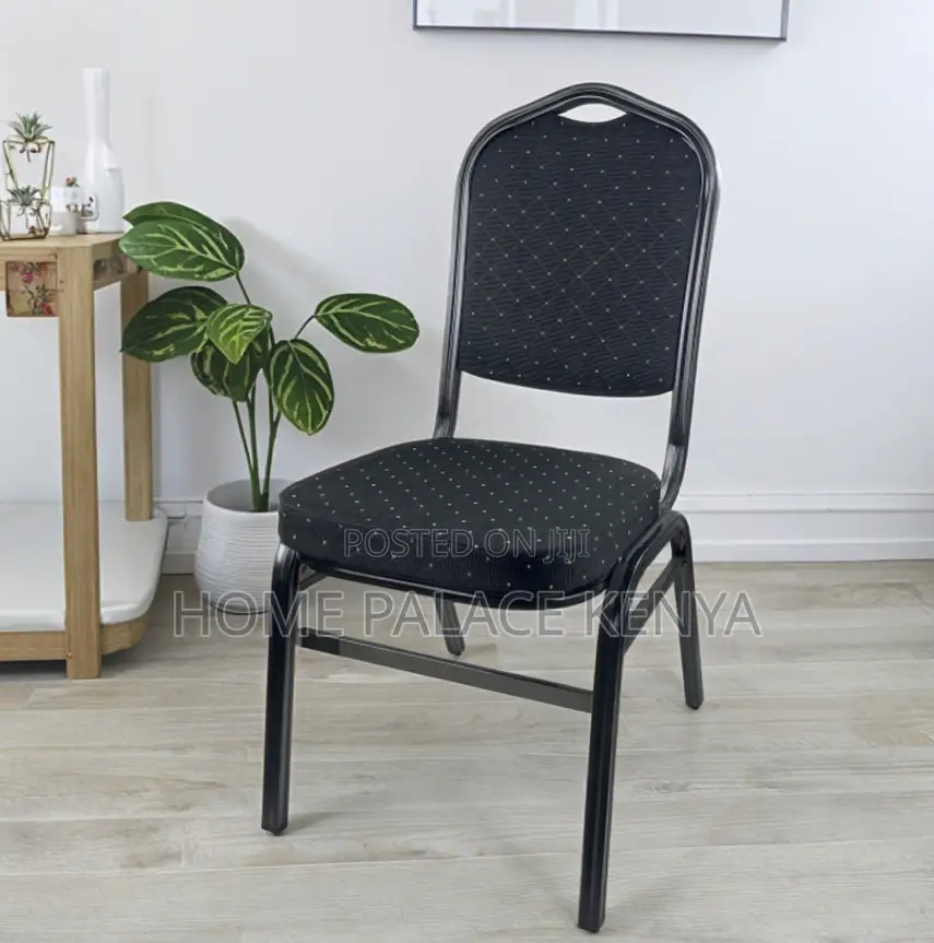 Conference Chair: Modern Gold Metal Dining Chair
