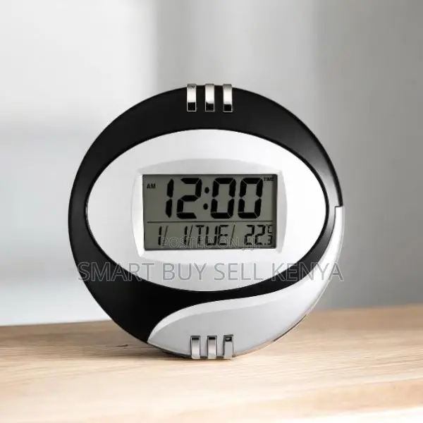 Energy-Efficient Led Technology Digital Table and Wall Mount Clock