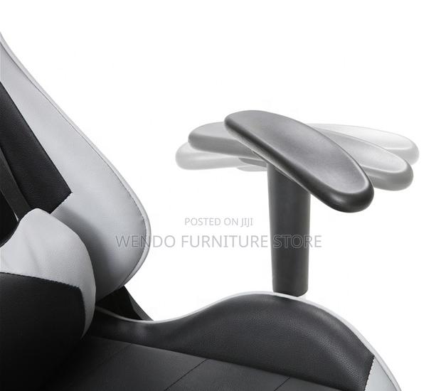Office Chairs; Leather Platinum High Backrest Gaming Office Chairs - thumbnail 5