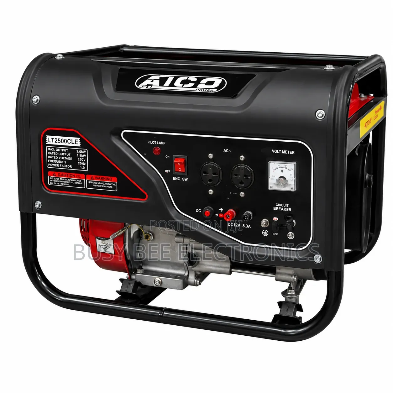 2.8kva Aico Lt2500cle Key Start Petrol Generator