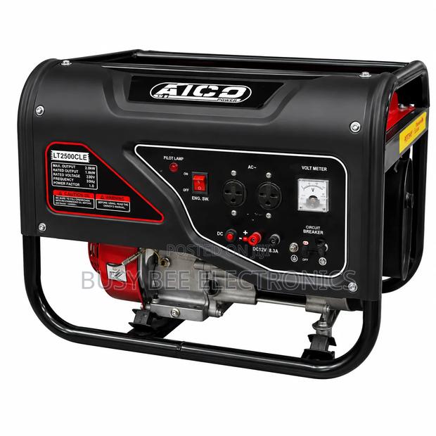 2.8kva Aico Lt2500cle Key Start Petrol Generator