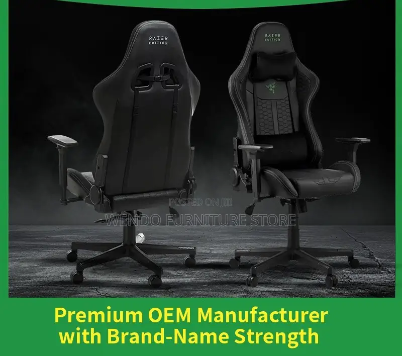 Office Chairs; Leather Platinum High Backrest Gaming Office Chairs