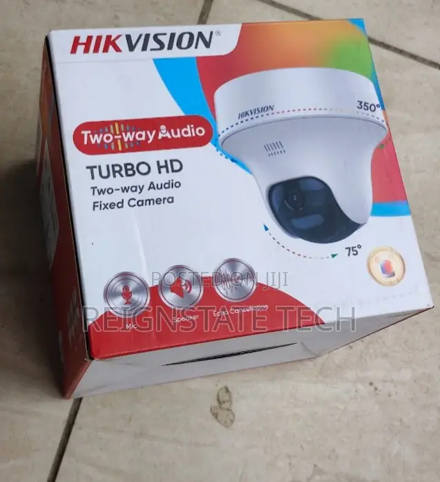 Rotating Hikvision PTZ Two Way Audio Dome Camera