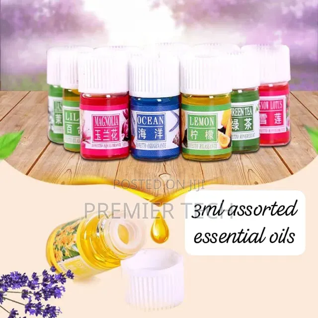 3ml Essential Oils Now Available in a Pack of 12 Different Fragrances