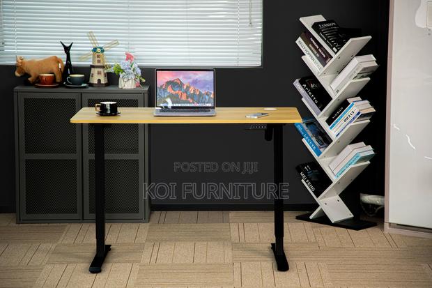 Office Desk; 1.2 Meters Electric Adjustable Sit Stand Flexy Desk